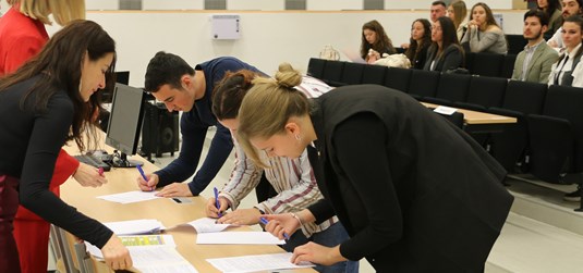 Svečano potpisivanje Ugovora o dodjeli stipendije Sveučilišta u Splitu