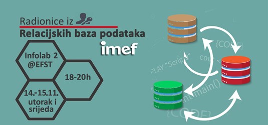 Radionice iz relacijskih baza u organizaciji Udruge IMEF