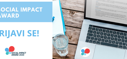 Prijave za Social Impact Award 2020