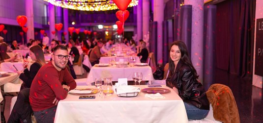 Svečana valentinovska večera u Restoranu Kampus