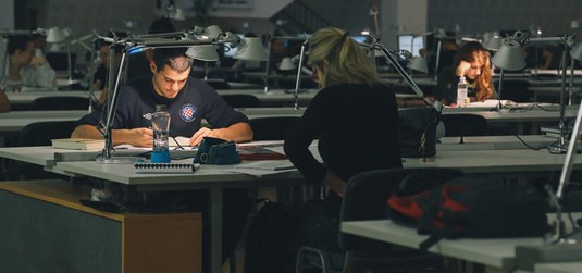 Vikend učenje u knjižnici i nedjeljom