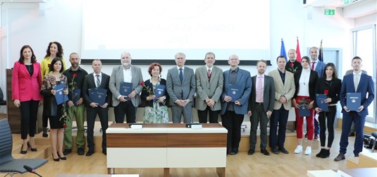 Svečano dodijeljene Nagrade za znanost Sveučilišta u Splitu!