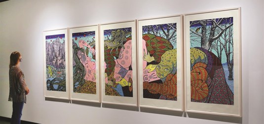 Otvaranje samostalne izložbe 