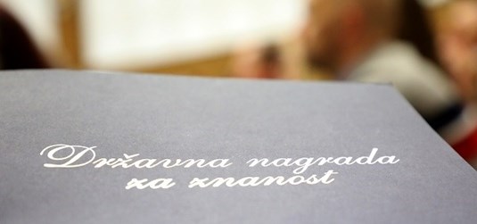 Dobitnici državne nagrade za znanost za 2021. godinu!