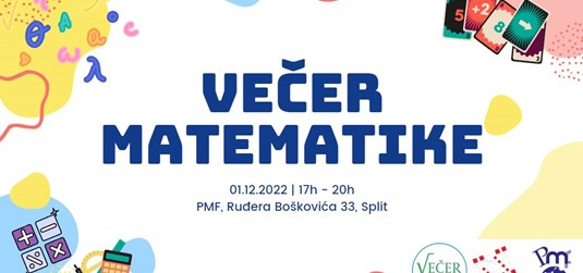 Večer matematike na Prirodoslovno-matematičkom fakultetu!