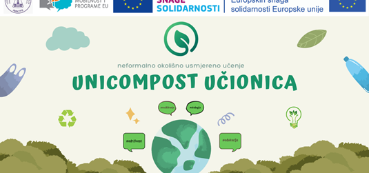 Završen projekt UniCompoST Učionica - učenici osnovnih i srednjih škola u Splitu stjecali znanja i vještine nužne za zelenu transformaciju zajednice!