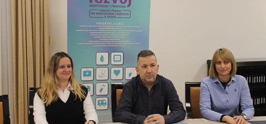 Predstavljen projekt „Razvoj, unapređenje i provedba stručne prakse na Medicinskom fakultetu u Splitu“