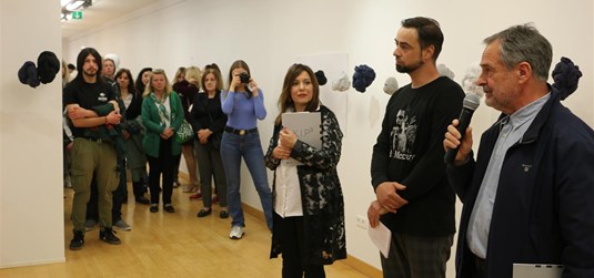 Exhibition of works by students of the UMAS’ Sculpture Department, K.I.P.3, inaugurated at University Gallery, the heart of Campus