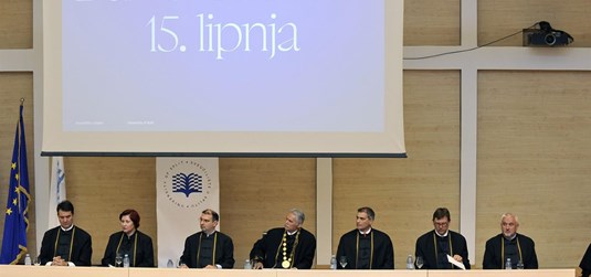 Honorary doctorates and charters awarded at University of Split Day’s central celebration