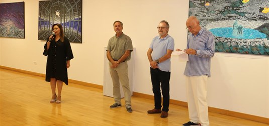 Formal closing of Zdravko Milić’ solo exhibition, his most comprehensive exhibition in Split in the last 20 years