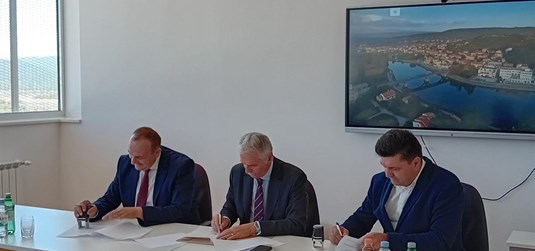 Cooperation Agreement signed between University of Split, City of Trilj and CEKOM 3LJ