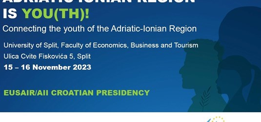 Student conference ADRIATIC-IONIAN REGION IS YOU(TH)