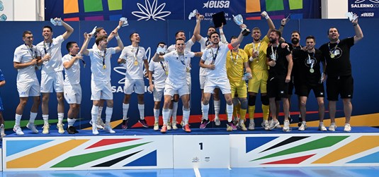 Zlatna generacija Sveučilišta u Splitu: futsal reprezentacija osvojila zlato u Salernu!