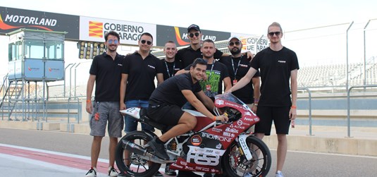 FESB Racing Team svojim motociklom ravnopravan sa svjetski poznatim moto ekipama na MotoGP stazi u Aragonu
