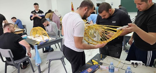 Studenti Fakulteta građevinarstva, arhitekture i geodezije su prvaci u izradi mostova od - špageta