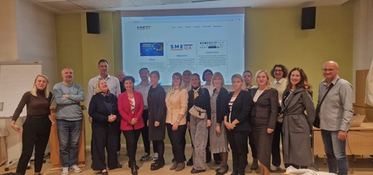 Study Visit to Ljubljana Held as Part of Erasmus+ Project SMEQA