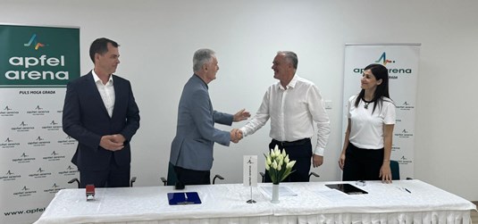 Tvrtka Apfel sport nova nastavna baza Sveučilišta u Splitu