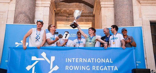 Legends Race concluded the 22nd Sveti Duje International Rowing Regatta in front of a full Riva