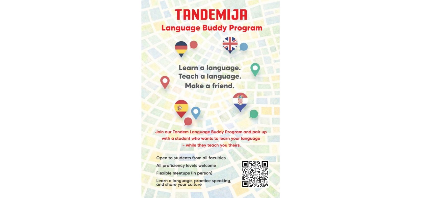 Psychology students have launched Tandemia! 
