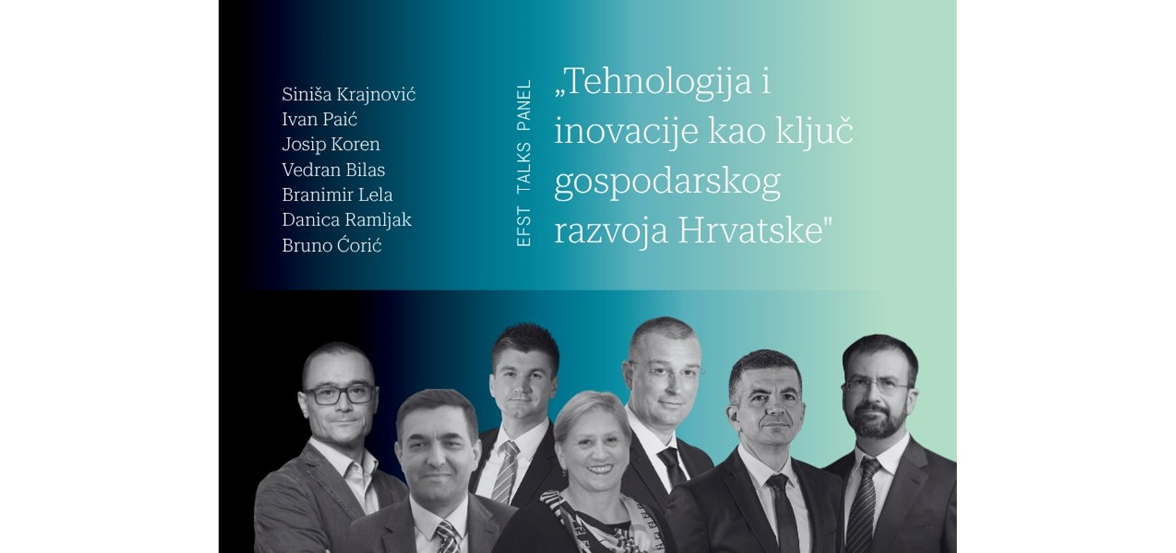 EFST Talks: Tehnologija i inovacije kao ključ gospodarskog razvoja Hrvatske