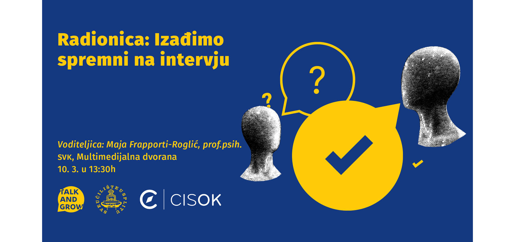 Prijave na radionicu „Izađimo spremni na intervju“