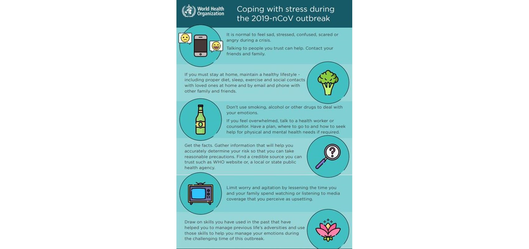 Telephone counselling for students facing stress due to coronavirus spread