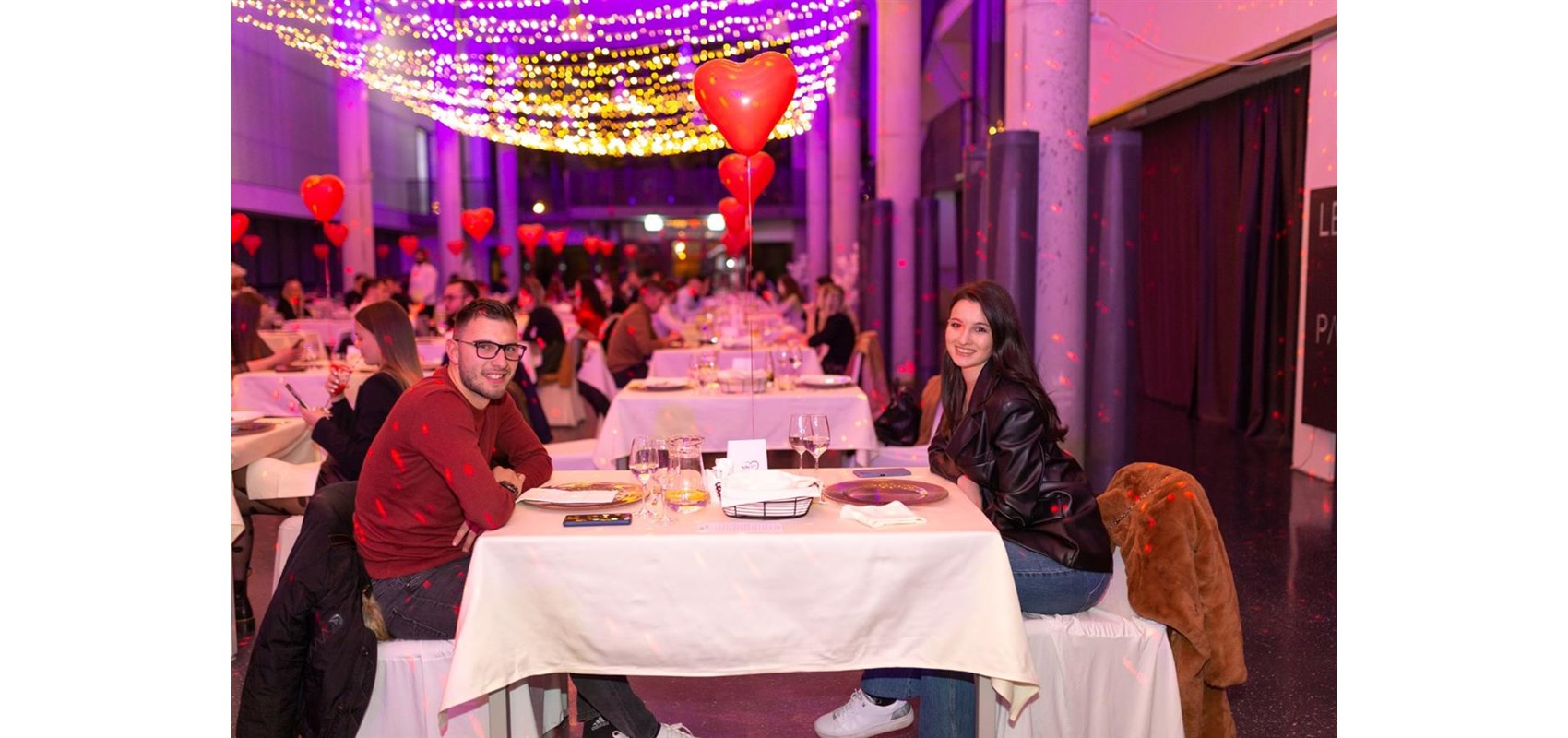 Svečana valentinovska večera u Restoranu Kampus