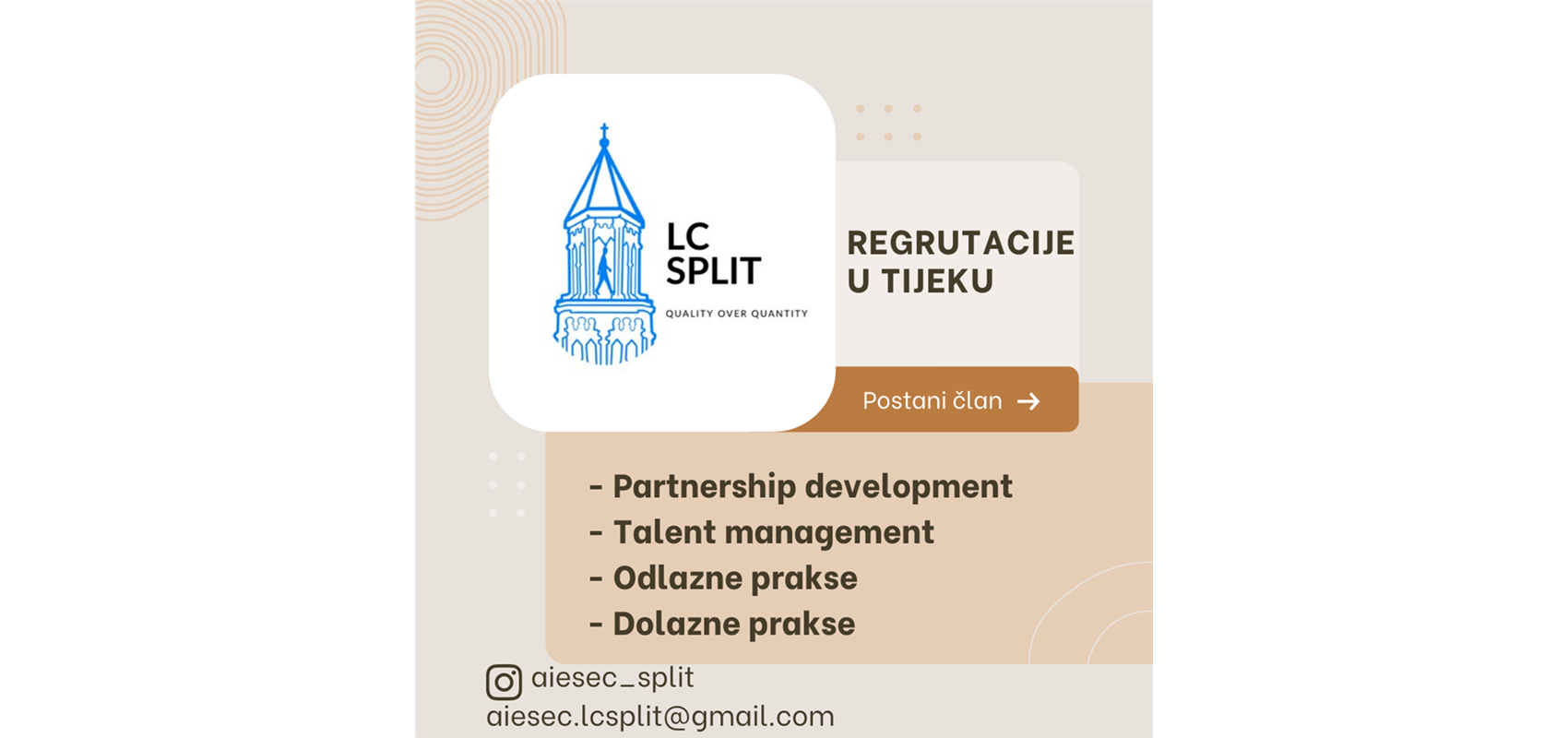 AIESEC Split prima nove članove, prijave u tijeku!