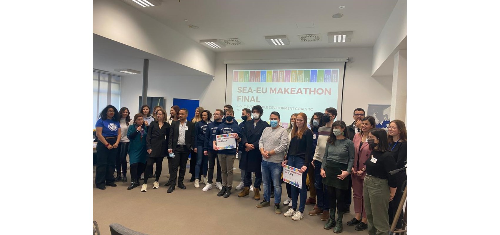 Aplikacija Study Buddy i projekt The second life of lab plastic waste pobjednici SEA-EU Makeathona!