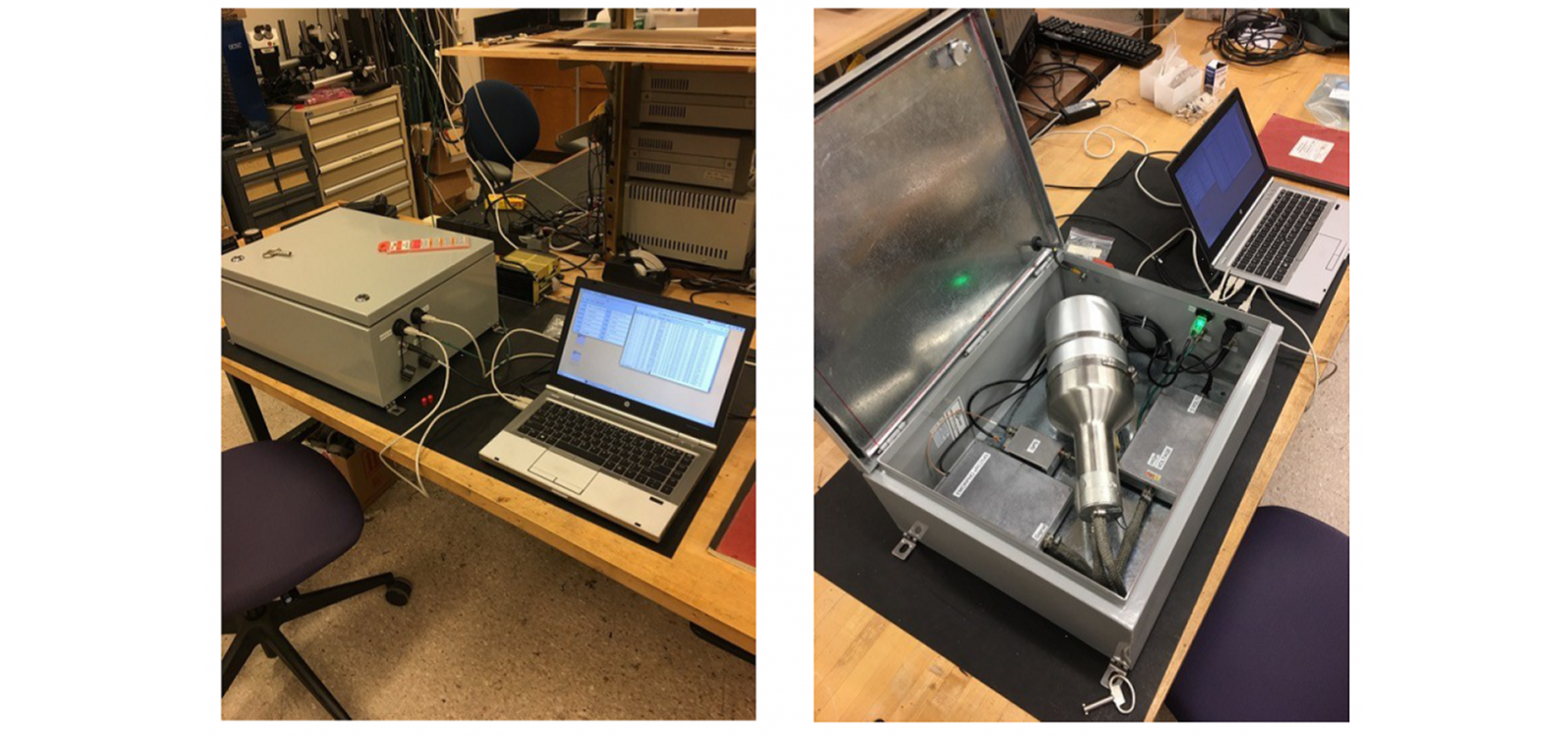 A lightning strike gamma-ray system installed at FESB