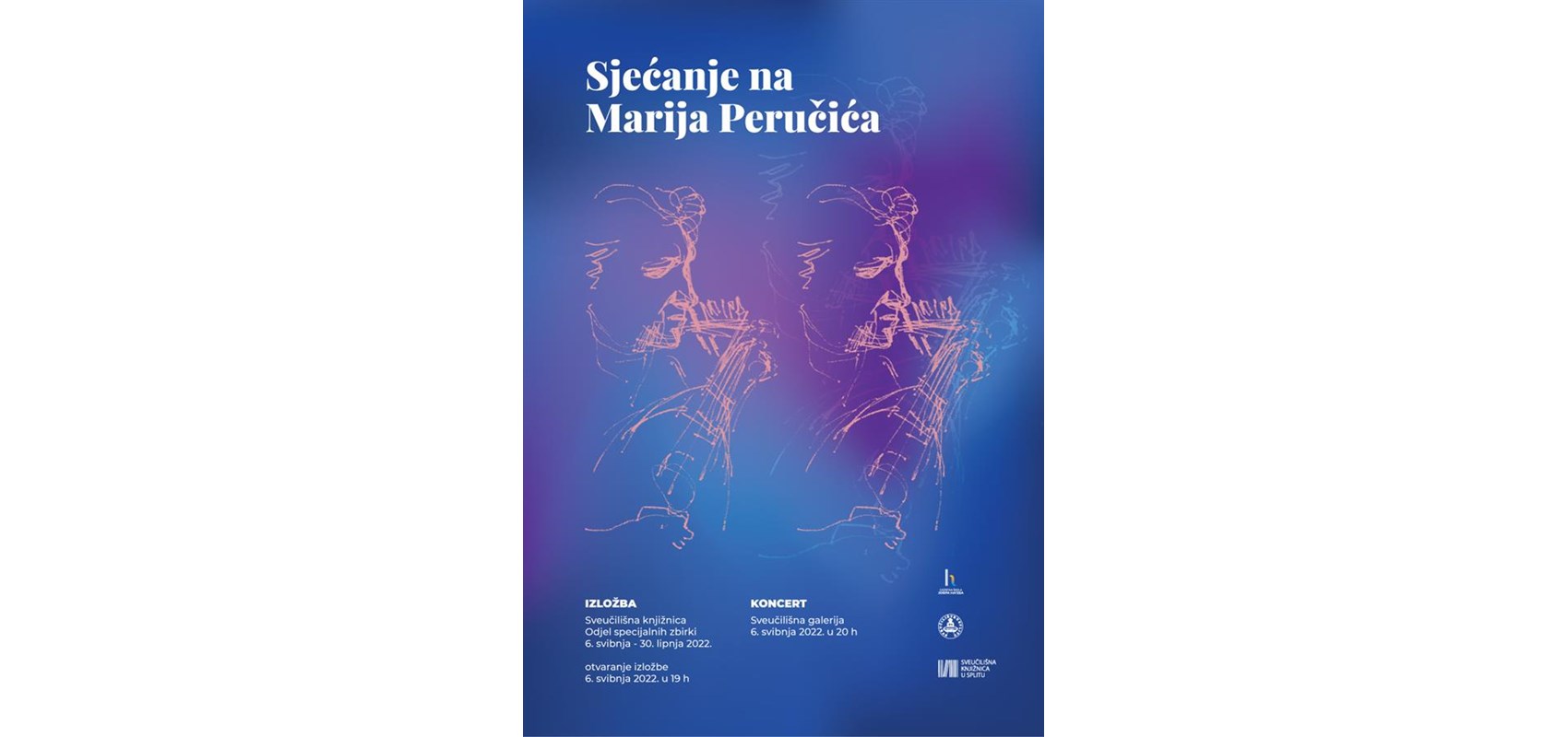 IZLOŽBA I KONCERT U ORGANIZACIJI GLAZBENE ŠKOLE JOSIPA HATZEA, SVEUČILIŠNE KNJIŽNICE I SVEUČILIŠTA U SPLITU