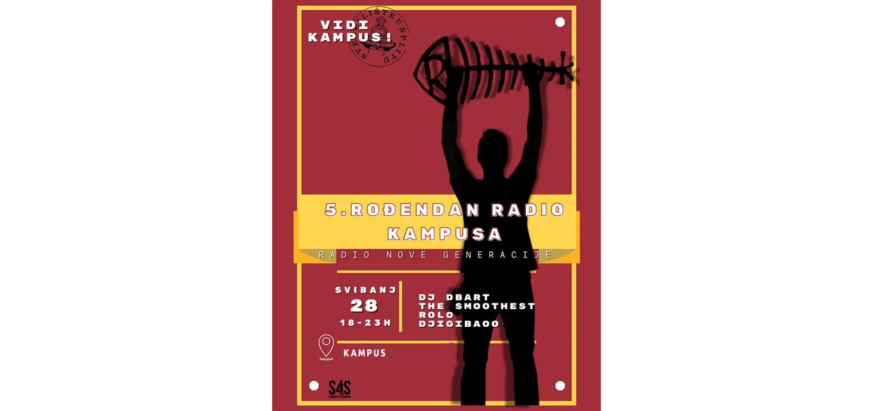 RADIO KAMPUS SLAVI 5 GODINA RADA