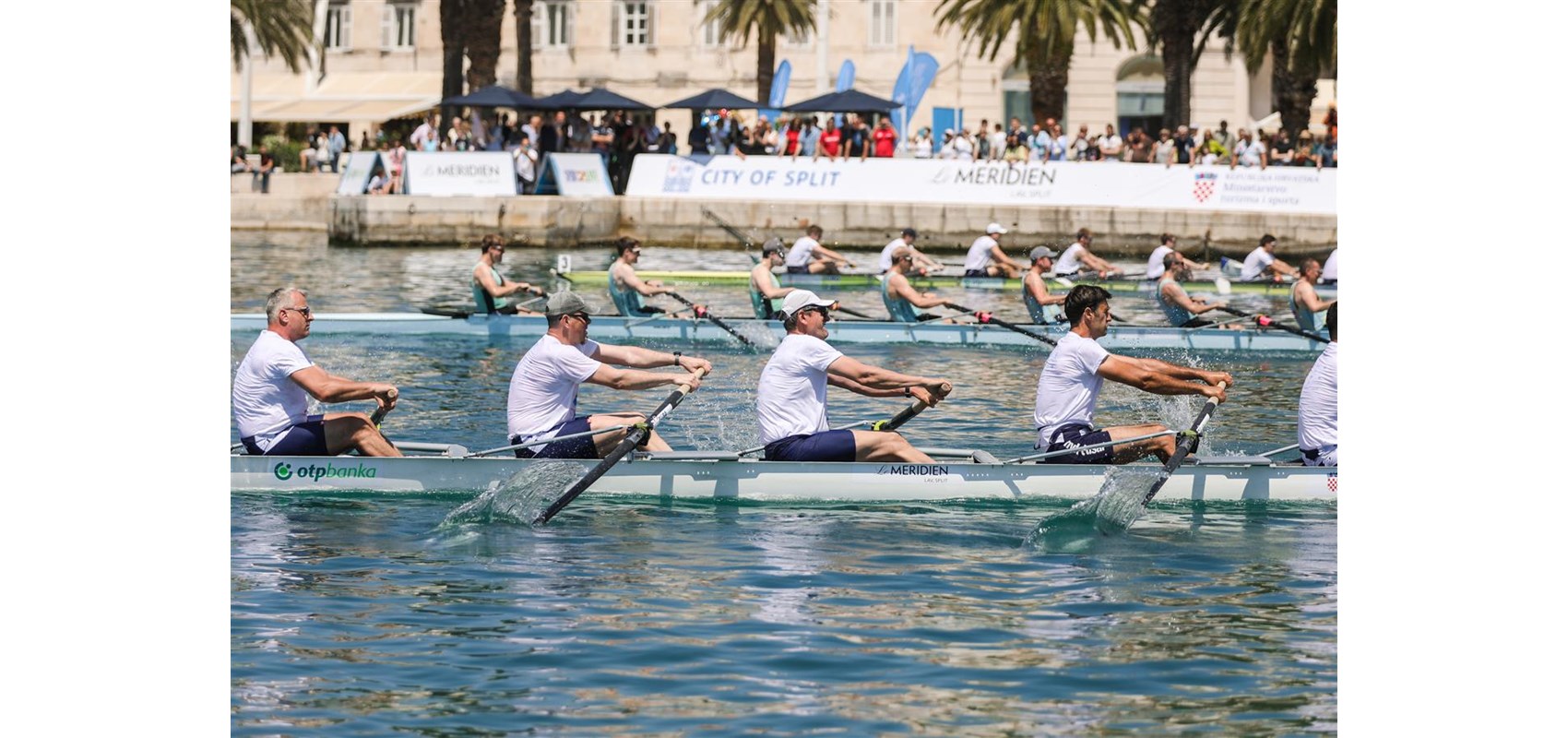 Oxford’s Year at St. Duje Regatta – they also celebrated in the Legends’ Race on the Riva Waterfront