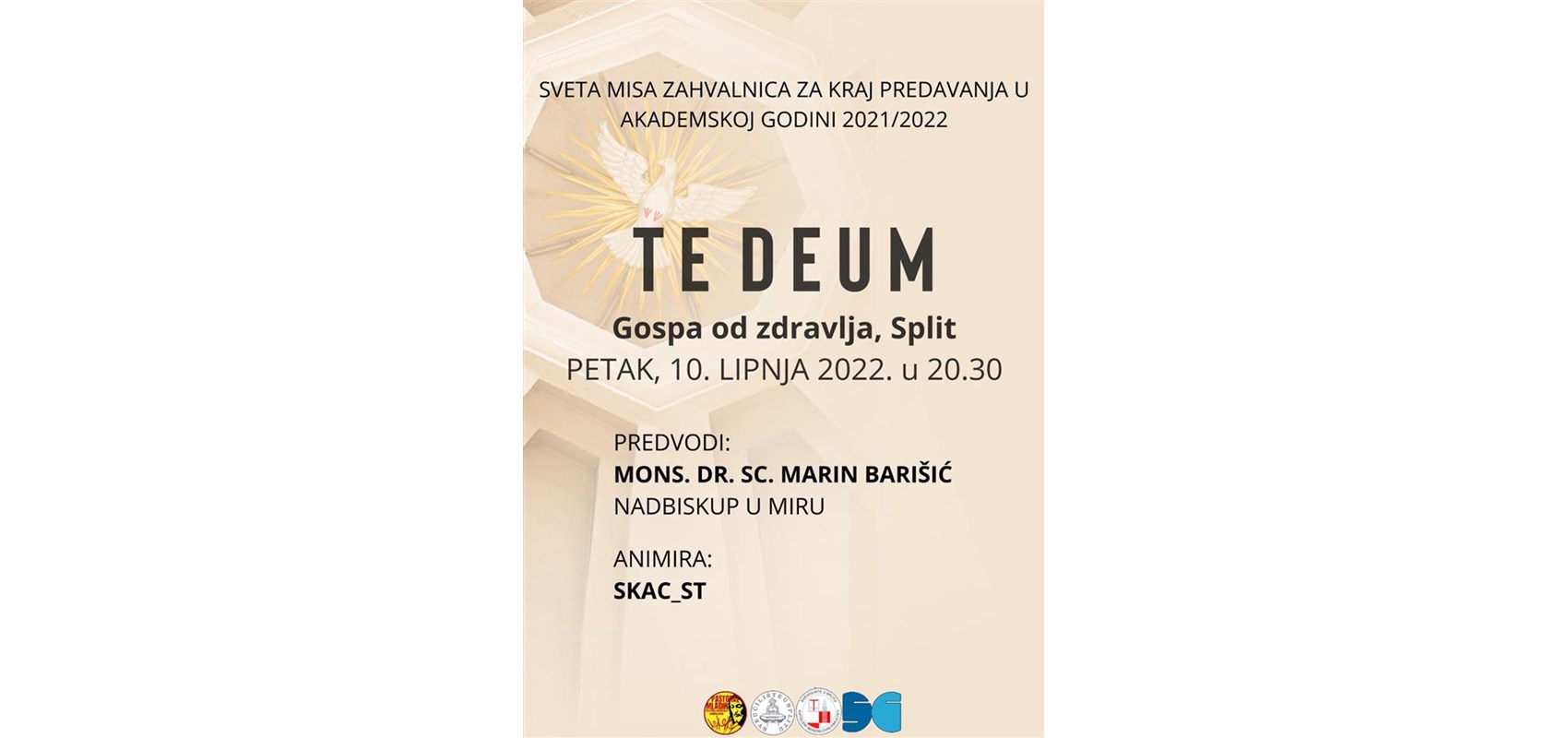 Te Deum - sveta misa zahvalnica
