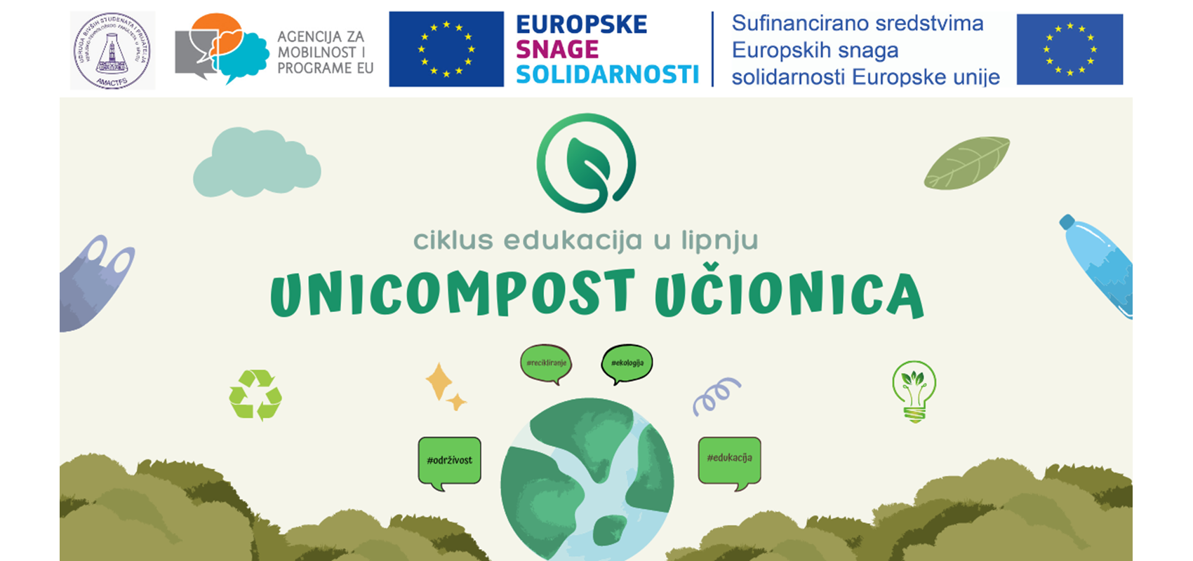 UniCompoST Učionica - besplatne edukacije u području gospodarenja otpadom i kružne ekonomije