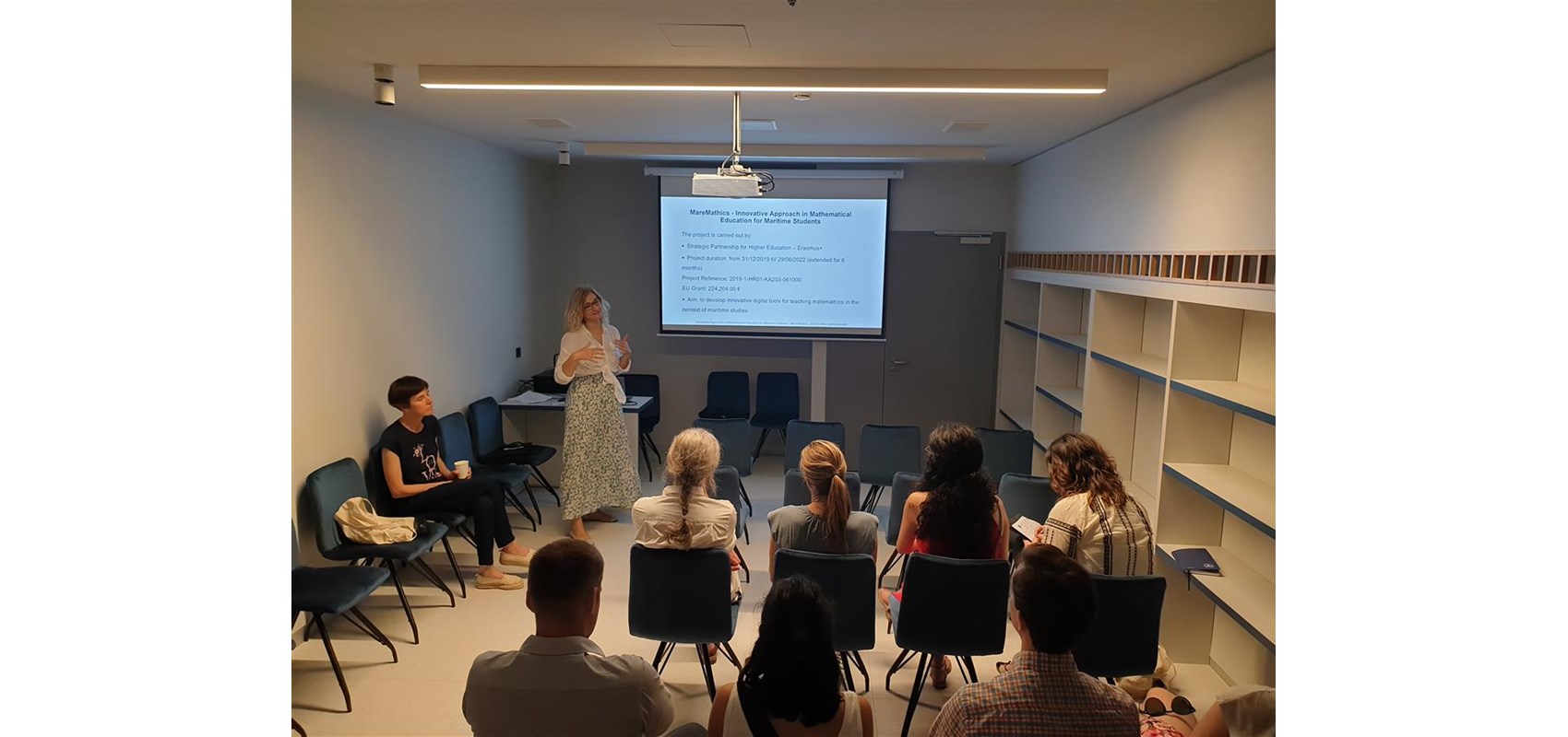 Presenting results of the Erasmus+ project MareMathics