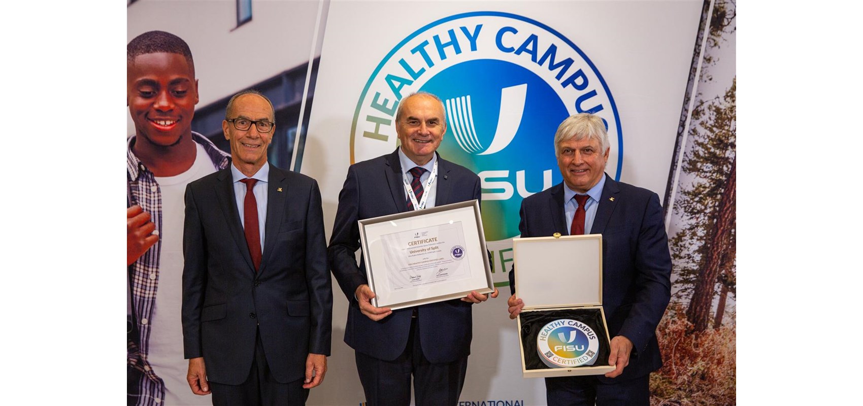 Sveučilište u Splitu dobilo Healthy Campus certifikat
