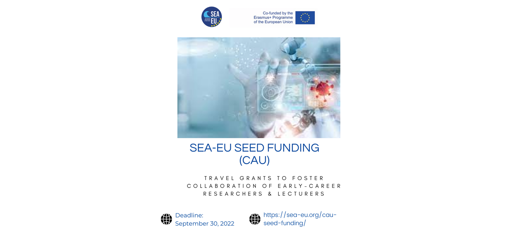 SEA-EU objavljuje novi natječaj za umrežavanje istraživača unutar alijanse