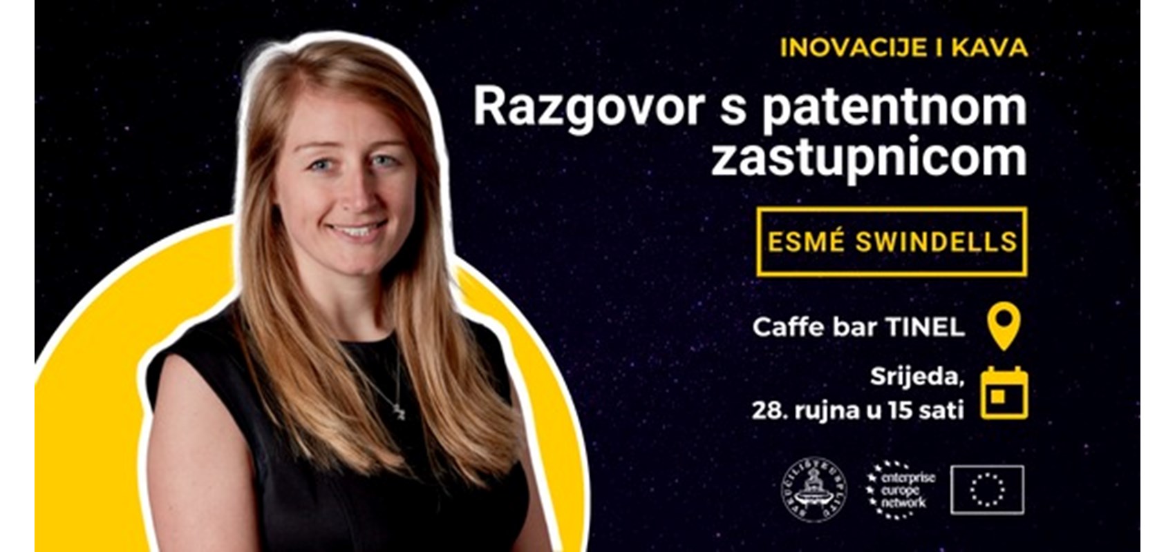 Inovacije i kava: Dođite i sudjelujte u razgovoru s patentnom zastupnicom