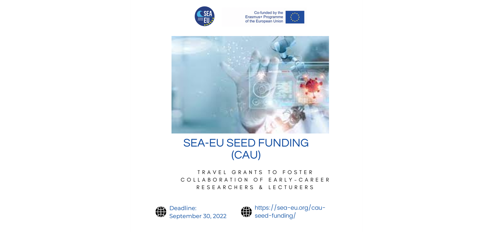 SEA-EU announces a new competition for networking researchers within the Alliance