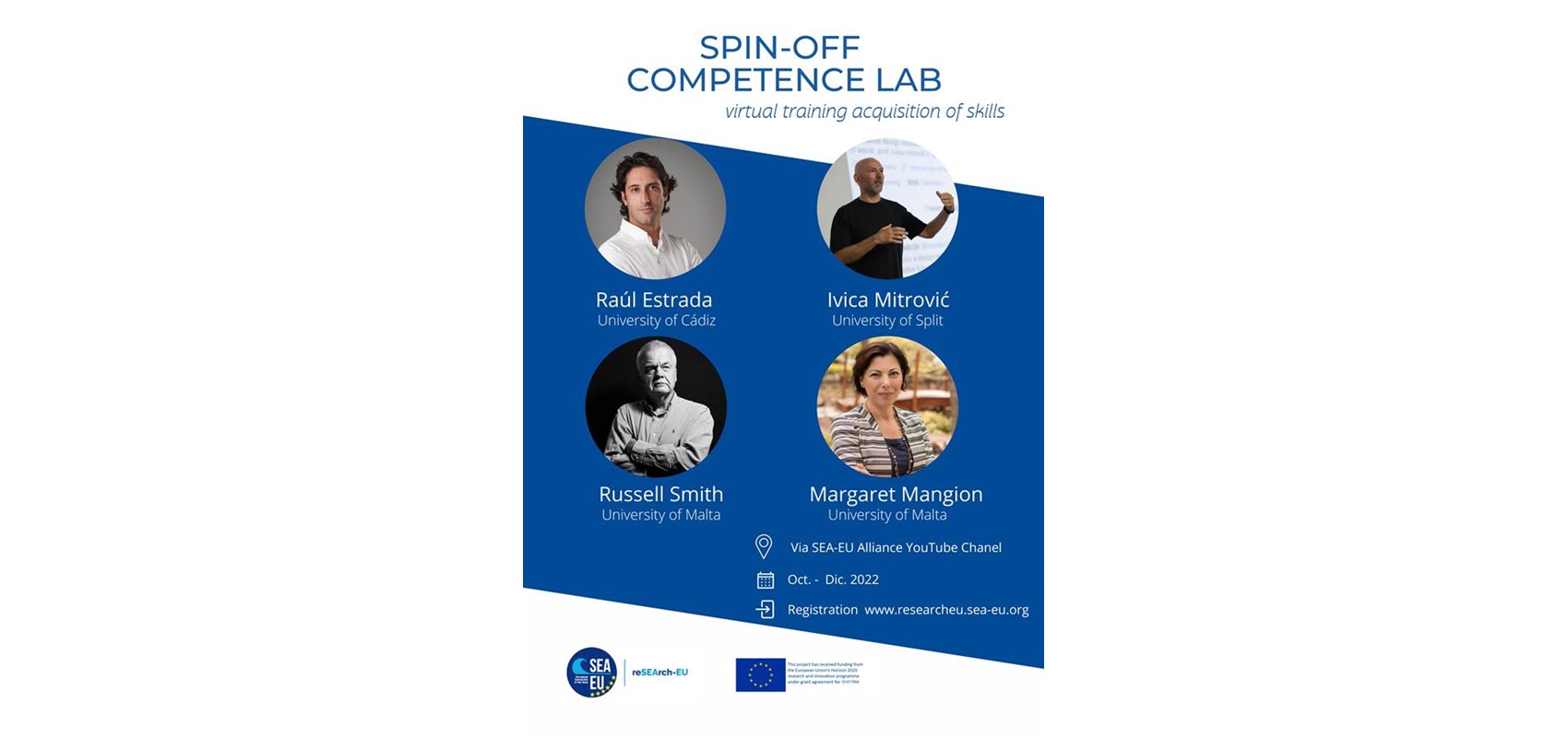 Prijave za Spin-off Competence Lab - virtualni program obuke za jačanje vještina i razvoj poduzetničkih inicijativa istraživača
