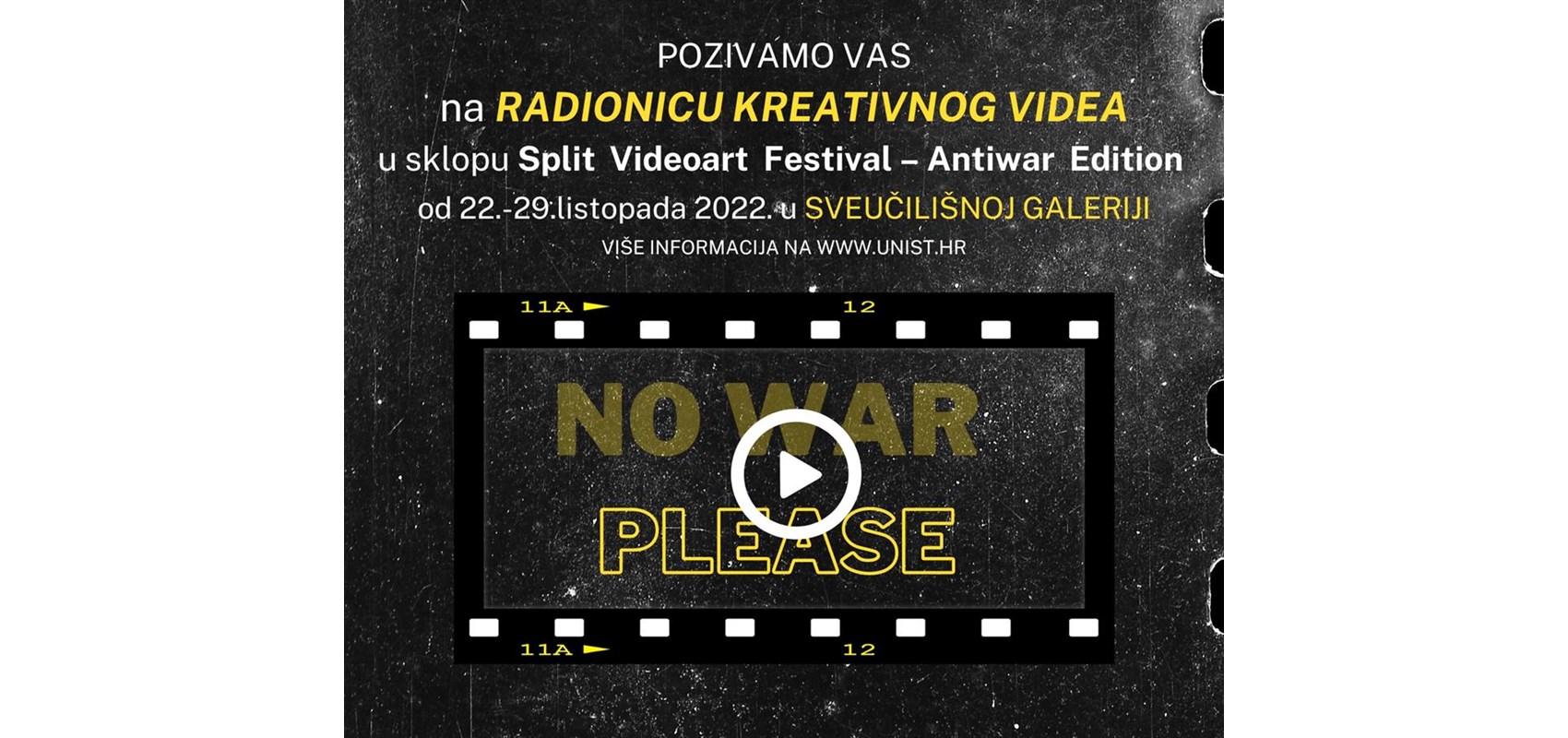 Radionica kreativnog videa za djecu u okviru 3. izdanja Split videoart festivala