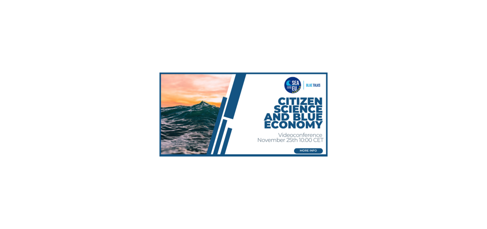 Blue Talks webinars, organized by the SEA-EU Alliance, continue