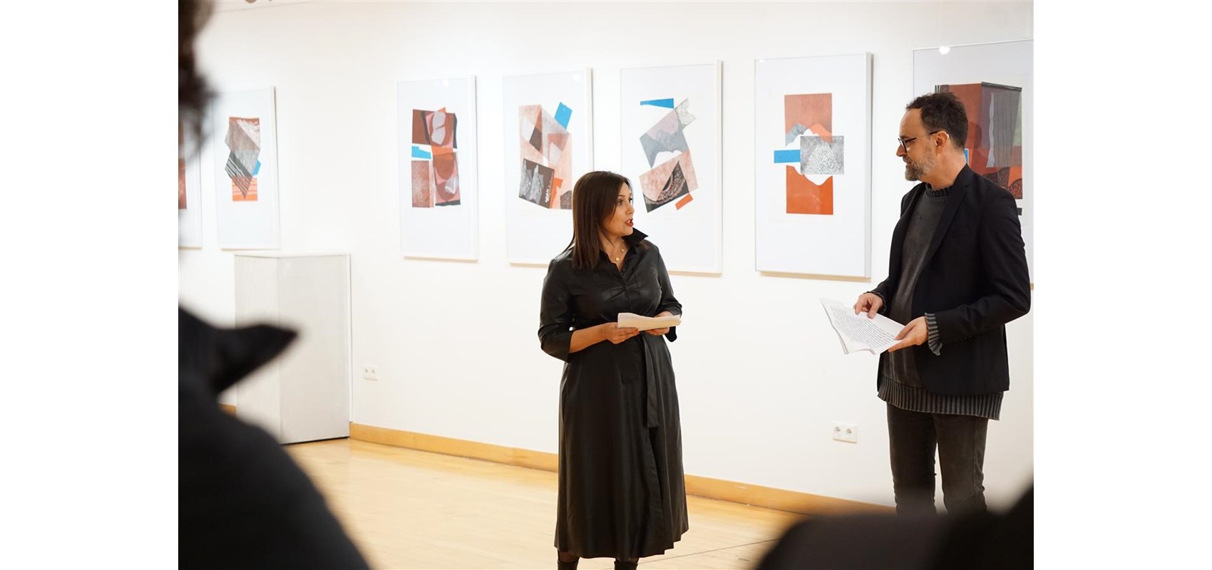 The exhibition of Zdenka Pozaić, an artist graduated from the Academy of Arts, 