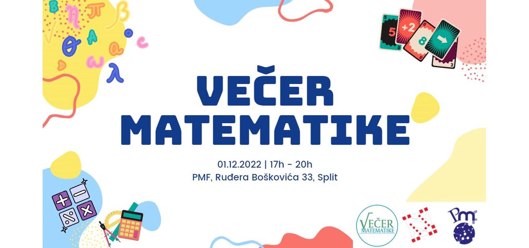 Večer matematike na Prirodoslovno-matematičkom fakultetu!
