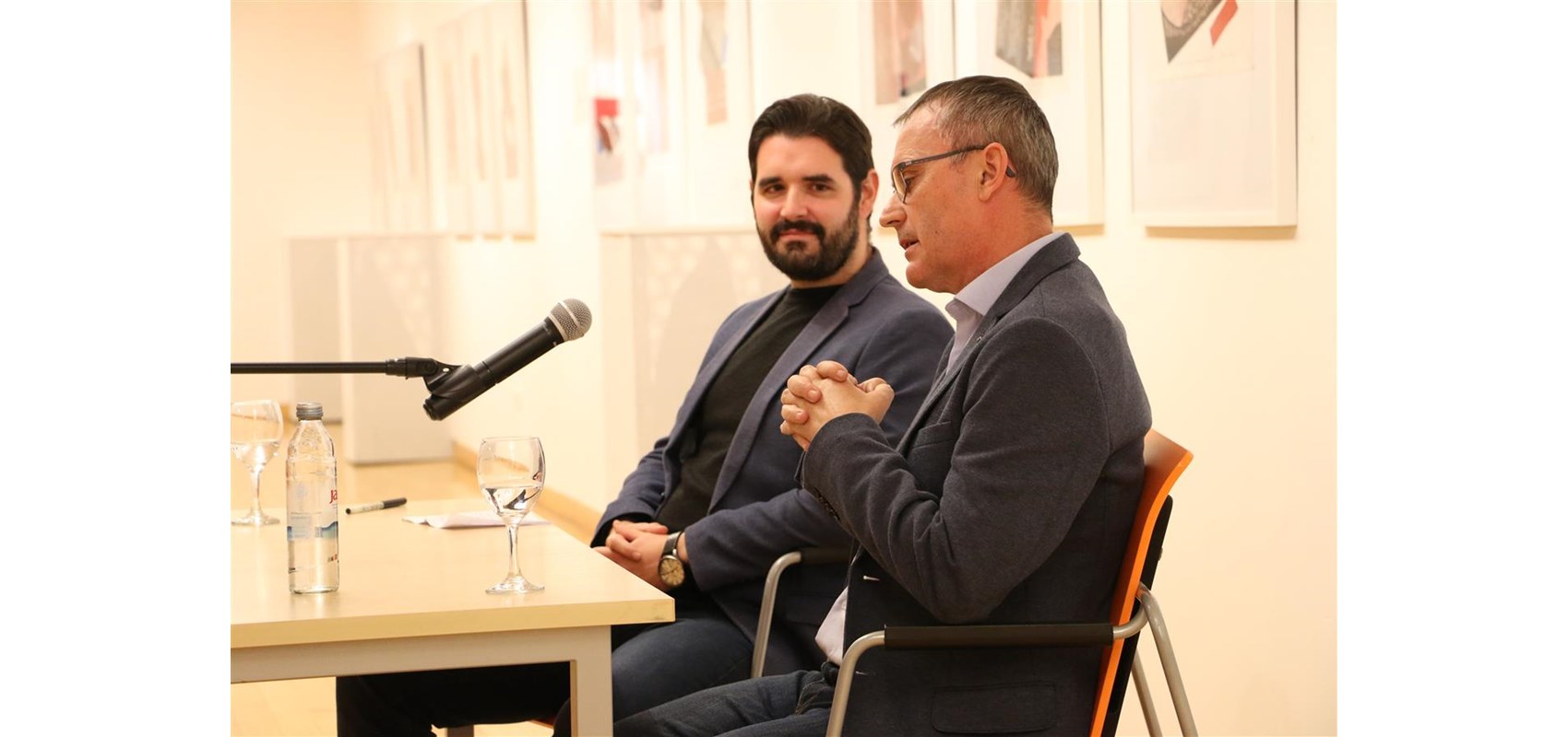 Literary meeting with Vedran Kukavica at the University Gallery