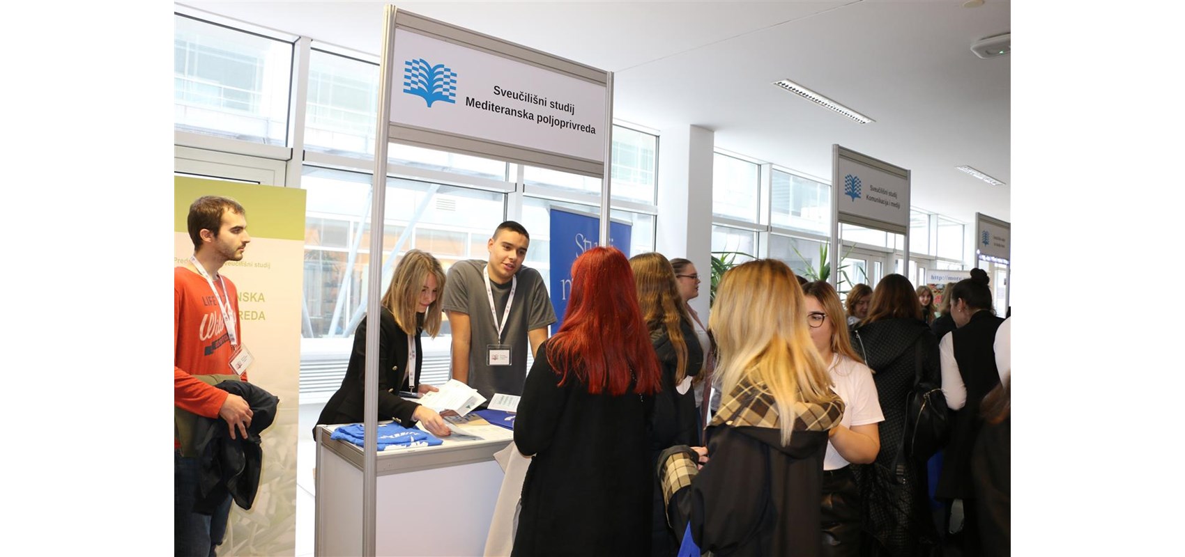 Huge interest of high school graduates for the presentation of University of Split