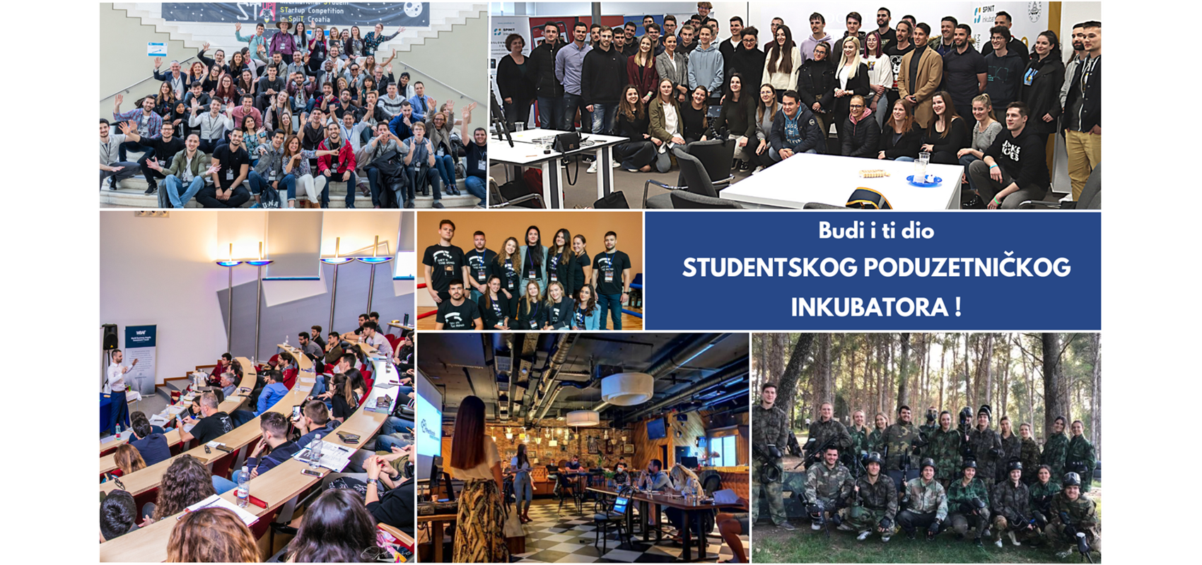 Budi i ti dio Studentskog poduzetničkog inkubatora - mjesta za sve poduzetne i proaktivne studente Sveučilišta u Splitu!