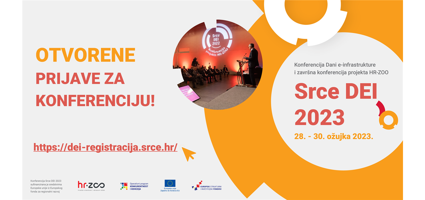 Konferencija Dani e-infrastrukture Srce DEI 2023 i završna konferencija HR-ZOO