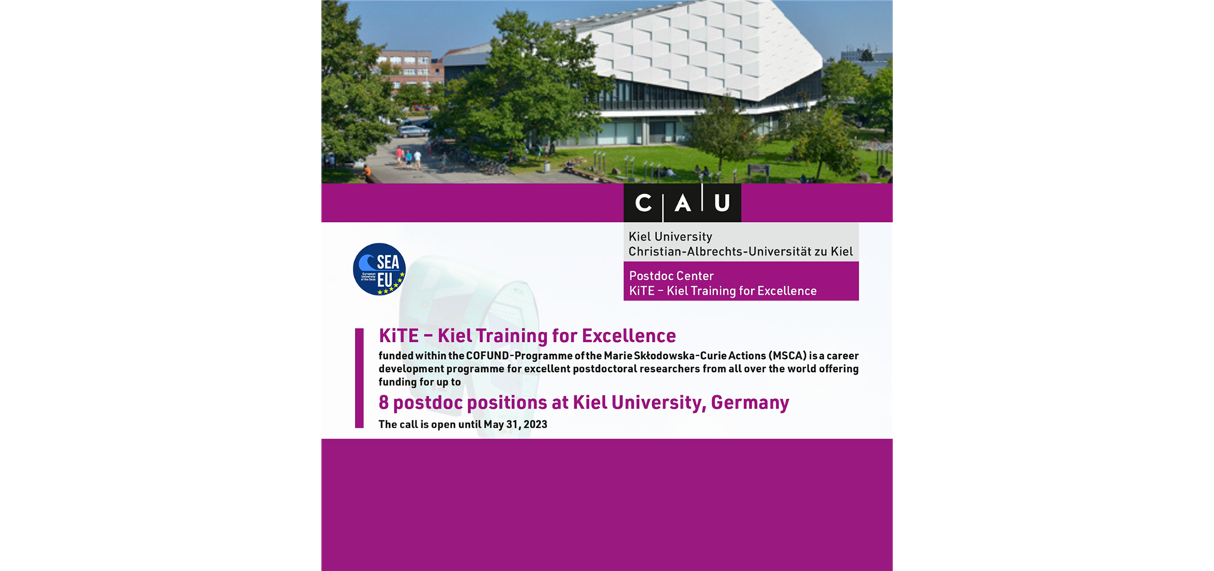 Postdoctoral training at University of Kiel (Germany)
